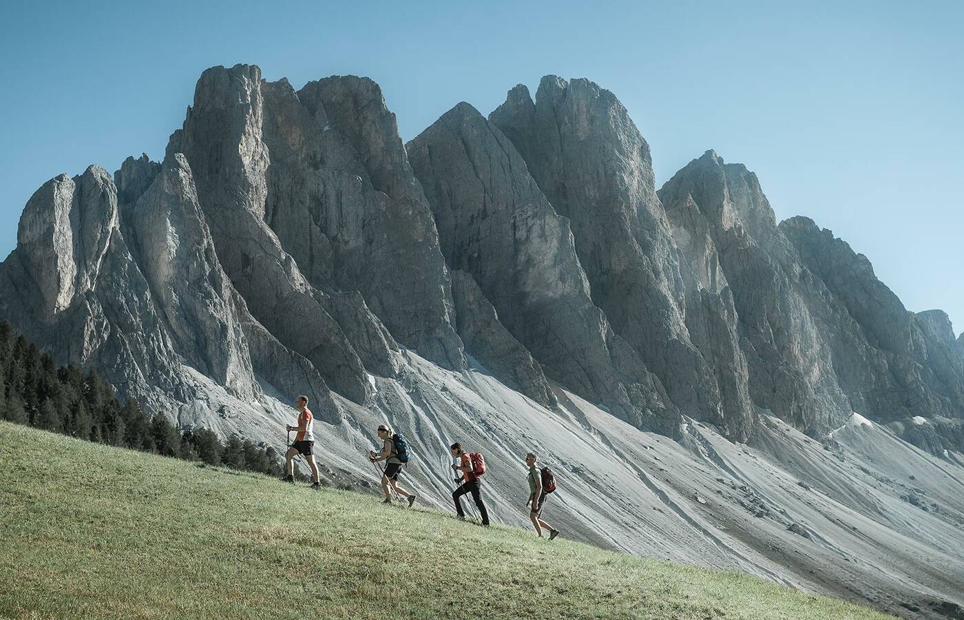 Über die Zanser Schwaige zur Gampenalm 