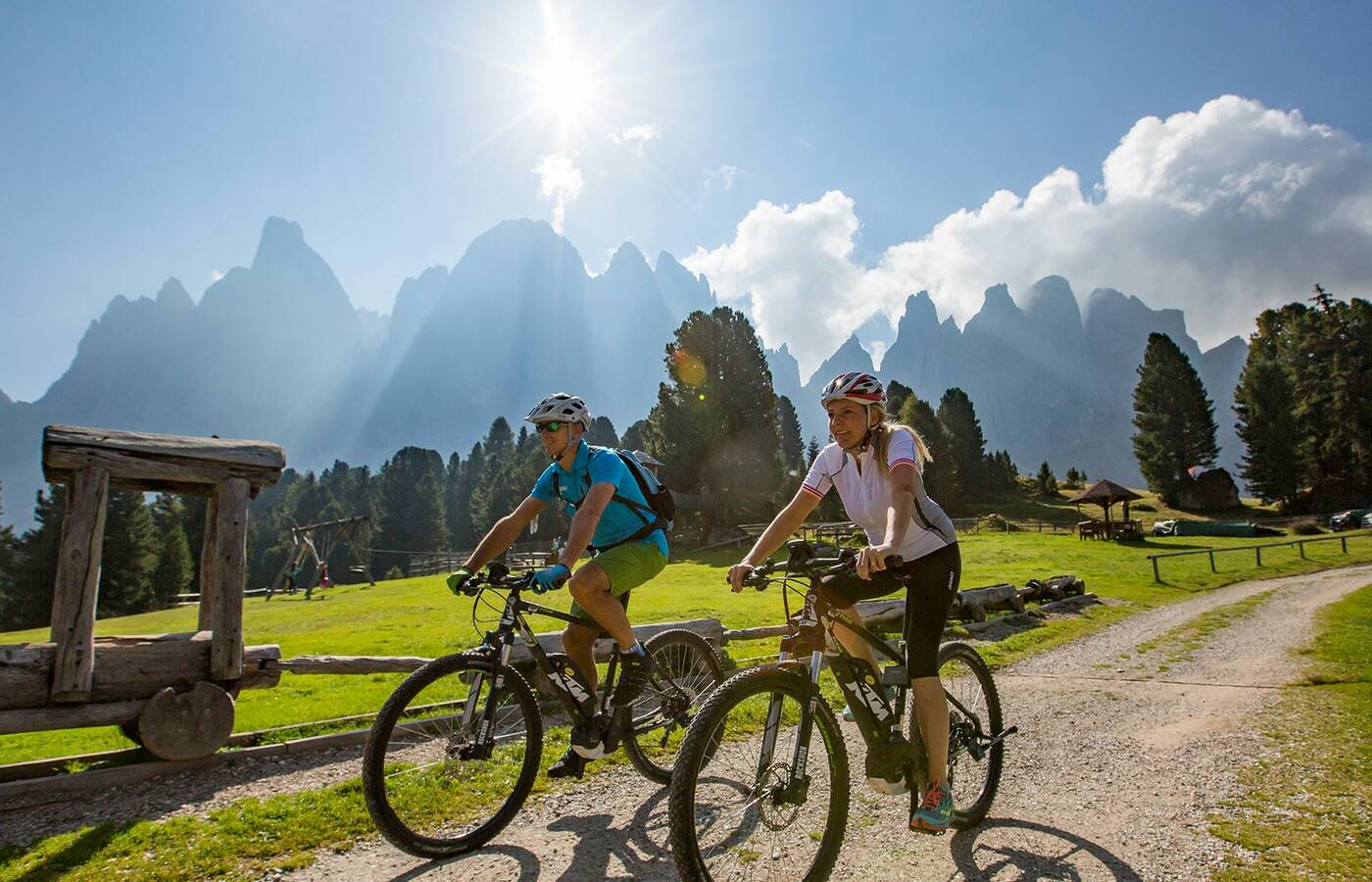 Bike Tour zur Gampenalm
